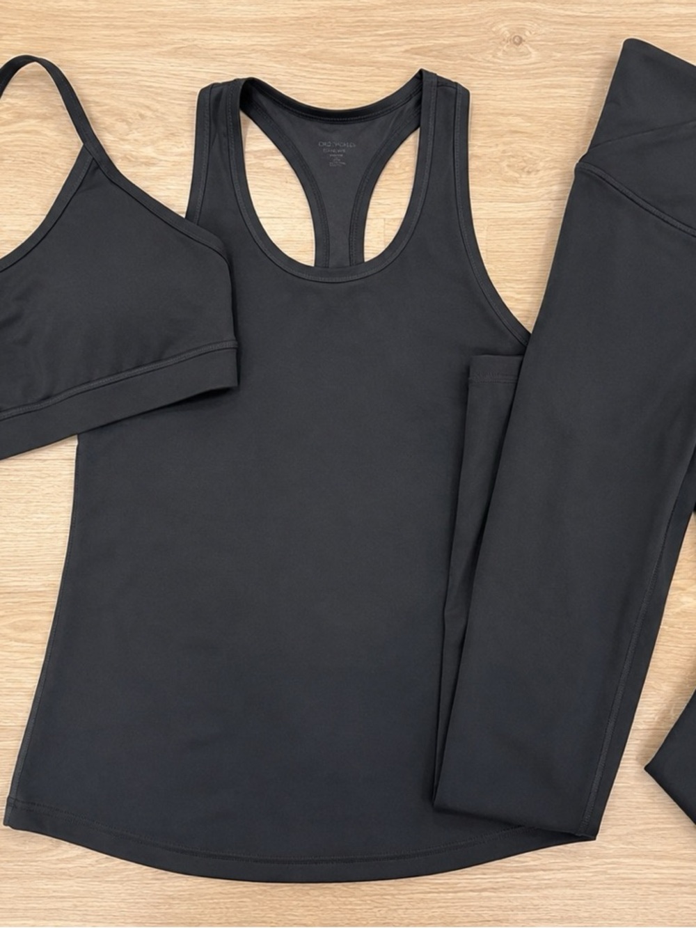 CRZ YOGA Butterluxe 3-Piece Workout Set – Melanite – Size Large